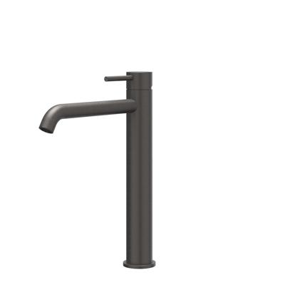 IVY Concord Wastafelmengkraan - opbouw - verhoogd - coldstart - RVS316 - geborsteld carbon black PVD 6100454