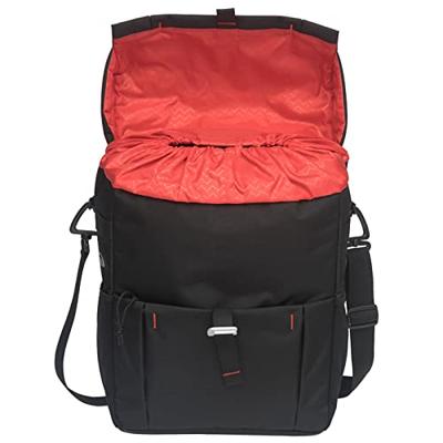 New Looxs Vigo enkele tas 18,5L afneembaar zwart - thumbnail