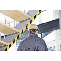 Durable 1127130 Kantenbeveiliging Zwart, Geel (l x b x h) 1000 x 25 x 30 mm - thumbnail