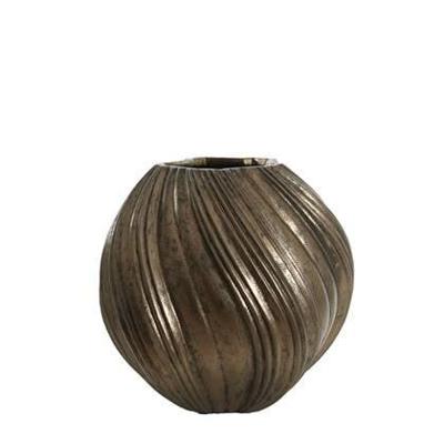 Light & Living Vaas 'Yatung' 60cm, kleur Antiek Brons