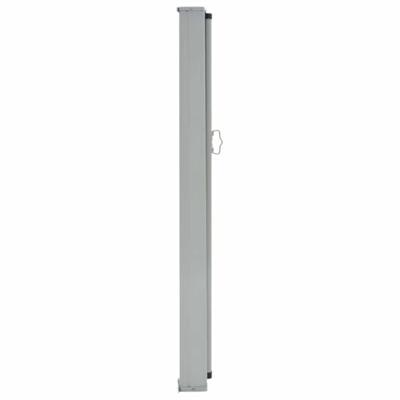 VidaXL Tuinscherm uittrekbaar 120x300 cm grijs