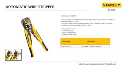Stanley FMHT0-96230 FatMax Automatische Striptang - thumbnail