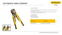 STANLEY FatMax FMHT0-96230 Krimp- en striptang 0.2 tot 6 mm² - thumbnail
