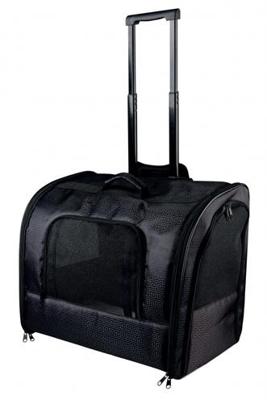 TRIXIE REISMAND TROLLEY ELEGANCE ZWART 45X31X41 CM