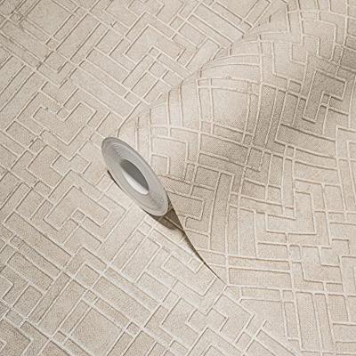 Livingwalls Metropolitan Stories. Travel Stories - Creme - Geometrisch - 388282