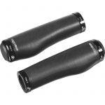 Ergotec handvatten kyoto siliconen lang/lang zwart - thumbnail