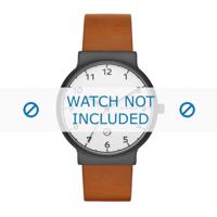 Horlogeband Skagen SKW6297 Leder Cognac 20mm - thumbnail