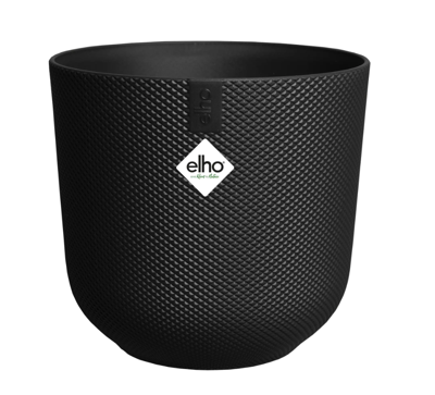 Jazz rond mini 11 cm living black bloempot elho - Elho Jazz rond mini 11 cm living black bloempot elho - Elho