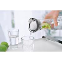 WMF Basic Waterkaraf - Drupvrij - Zwart / Zilver - 1 liter - thumbnail