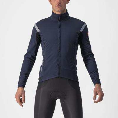 Castelli Perfetto RoS 2 lange mouw fietsjack Belgisch blauw heren M