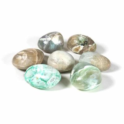 Jumbostenen Groene Maansteen Jumbostenen Groene Maansteen