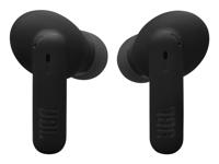 JBL Wave Beam 2, True Wireless Noise Cancelling Bluetooth Earbuds met 40 uur afspeeltijd, JBL Pure Bass Sound, Smart Ambient Technologie en Multi-Point Verbinding, in Zwart - thumbnail