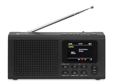 Dynavox Wereldontvanger DAB+, FM Bluetooth, DAB+ Zwart