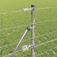 Weidehekwerk Zilver 100 x 0.8 m Gegalvaniseerd staal - thumbnail