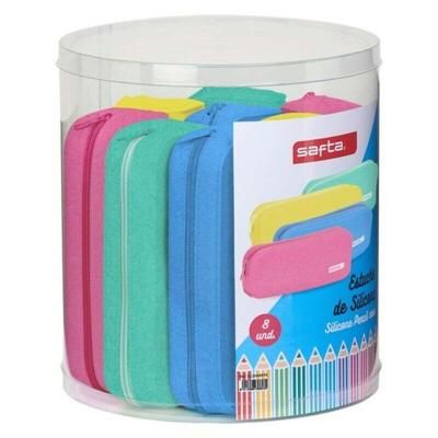 Alleshouder Safta Glitter Vierkant (8 Onderdelen)