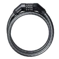 Trelock pk pantserkabelslot code 260/100/15mm zwart - thumbnail