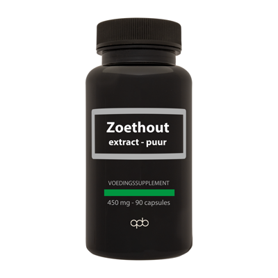 Zoethout extract puur 450mg Zoethout extract puur 450mg