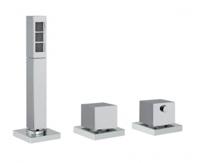 Hotbath Chap Badrandcombinatie Met Uitloop En 2-Weg Stopomstel 063 - Chroom - thumbnail