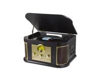 Technaxx TX-103 USB-platenspeler Belt drive Antiek-bruin - thumbnail