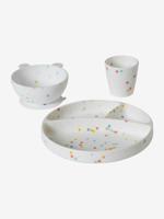 Maaltijdkoffer van silicone set met print - thumbnail