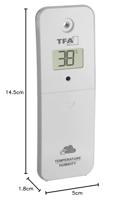 TFA Dostmann 30.3800.02 Thermo- en hygrosensor Draadloos 868 MHz - thumbnail