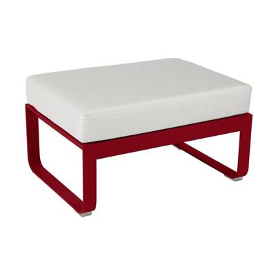 Fermob Bellevie 1-zitshocker Chili - Off-White