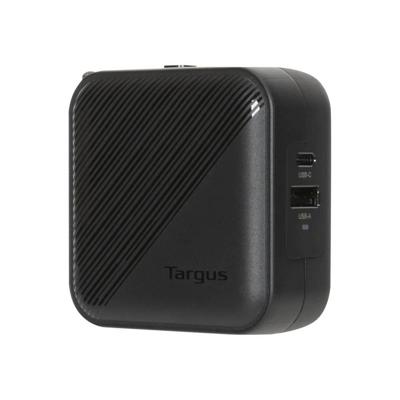 Targus 65w gan wall charger (zwart)