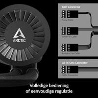 ARCTIC Liquid Freezer III 280 Processor Alles-in-één vloeistofkoeler 14 cm Zwart 1 stuk(s) - thumbnail