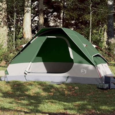 VidaXL Koepeltent 6-persoons waterdicht groen VidaXL Koepeltent 6-persoons waterdicht groen