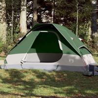 VidaXL Koepeltent 6-persoons waterdicht groen - thumbnail