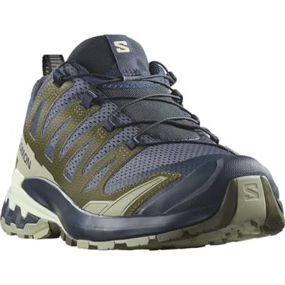 Salomon Xa Pro 3D V9 Lage Wandelschoen Heren India Ink/Olive Night/Aloe Wash 10,5 (45)