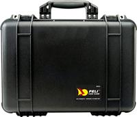 Peli 1500 BK flightcase zonder schuim 425x284x155 mm - thumbnail