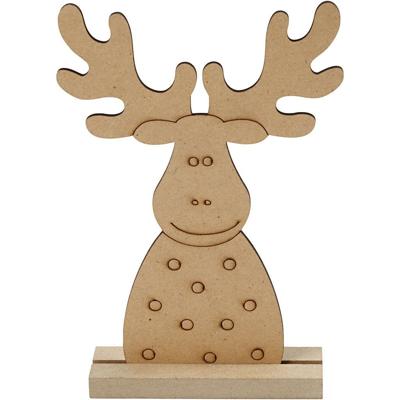 Creativ Company Houten kerstfiguur rendier Creativ Company Houten kerstfiguur rendier