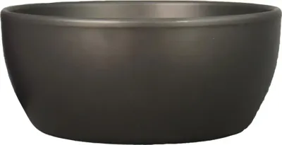 Floran schaal Boule 18.5x8.5cm antraciet mat
