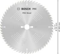 Bosch Accessories Optiline Wood 2608641768 Hardmetaal-cirkelzaagblad 305 x 30 x 3.2 mm Aantal tanden: 60 1 stuk(s) - thumbnail