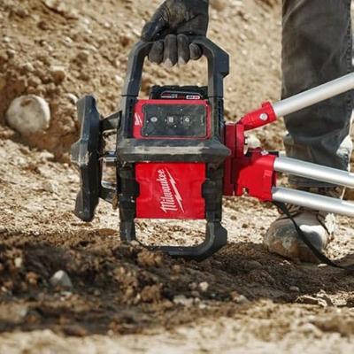 Milwaukee M18 RLOH600-201C ONE-KEY™ Accu rotatielaser Rood + Laserontvanger RD600 - 4933493191