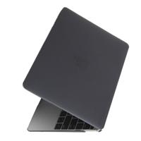 MacBook 12 inch doorschijnend Gekleurd Kristal structuur hard Kunststof Hoesje / Case (blauw) - thumbnail