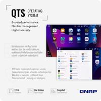QNAP TS-664 NAS Tower Ethernet LAN Zwart N5095 - thumbnail