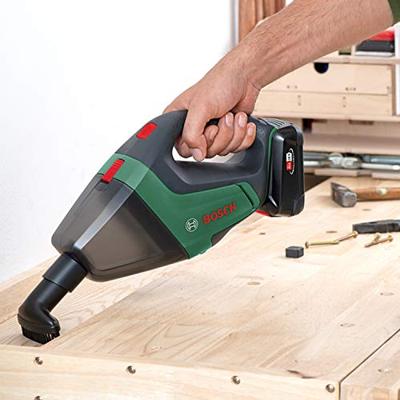 Bosch Groen UniversalVac 18 | Accu Handstofzuiger | 18 V | 0.5 L | Incl. accupack en lader | In doos - 06033B9103 - thumbnail