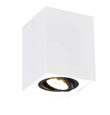 Trio PlafondlampBiscuit vierkant wit - 613000134