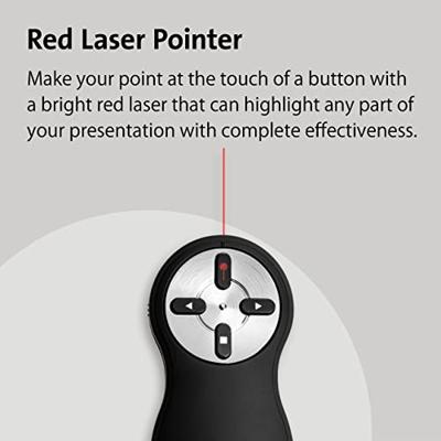 Kensington draadloze presenter met laserpointer zonder geheugenkaart - thumbnail