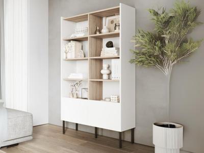 Kast JULIE 100 cm wit/sonoma eik Kast JULIE 100 cm wit/sonoma eik