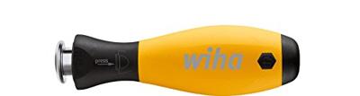 Wiha 284ESD Schroevendraaierhandgreep SoftFinish-telescopic ESD voor SYSTEM 6 wisselschacht 6.0 mm - 31496
