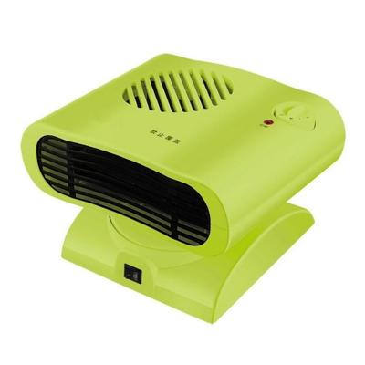 Mini schudden hoofd radiator warmer elektrische kachel warme luchtblazer (groen)