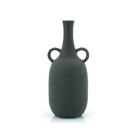 By-Boo Vaas 'Saya' 40cm, kleur Zwart - thumbnail