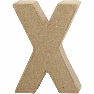 Creativ Company Letter papier-maché - x, 10cm Creativ Company Letter papier-maché - x, 10cm
