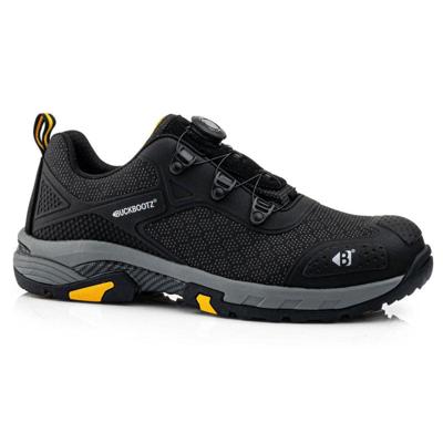 Buckbootz werkschoen tradez wheelz laag s1ps boa | zwart | maat 41 - 5055138027035