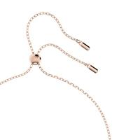 Swarovski 5636496 Ketting Hollow rosekleurig-wit 38-75 cm - thumbnail