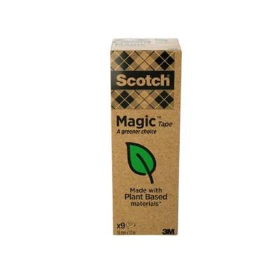 Plakband scotch magic 900 19mmx33m onzichtbaar mat Plakband scotch magic 900 19mmx33m onzichtbaar mat