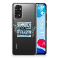 Xiaomi Redmi 10 | Redmi Note 11 4G Telefoonhoesje met Naam Boho Beach - thumbnail